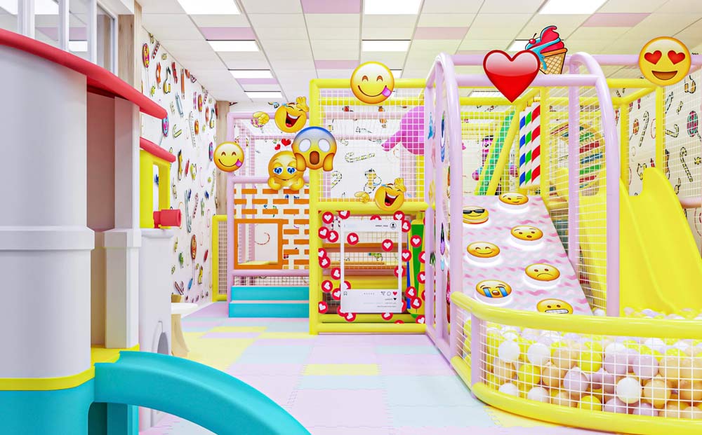 Детский игровой лабиринт "Комикс"